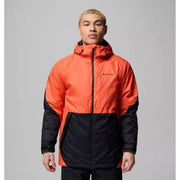 Columbia Snowy Summit Full-Zip Hooded Jacket Zing/Black - M