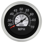 Sierra Black Sterling Speedometer Gauge