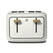 Beautiful 19120 4 Slice Toaster, White Icing