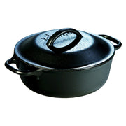 Lodge Cast-Iron 2-Quart Serving Pot with Iron Lid