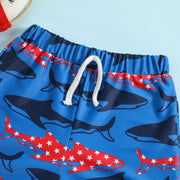 AJIWYH Toddler Beach Swimwear,Boys Swim Trunks, A6-Blue, 12-18 M