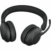Jabra Evolve2 65 Wireless Bluetooth Headset, Noise-Cancelling, USB-C, Black, Up to 37 Hours Battery Life