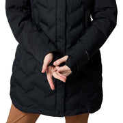 Columbia Women's Mountain Croo III Mid Down Jacket, Waterproof, Thermal-Reflective, Black, XX-Large, 208505