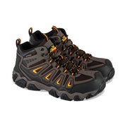 Thorogood Crosstrex Mid Composite Toe Waterproof Work Boot, Brown/Orange, Size 11 M, 804-4291
