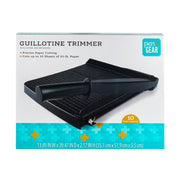 Pen & Gear Multi-Purpose Guillotine Trimmer, 12 in, Black