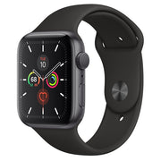 Apple Watch Gen 5 Series 5 44mm Space Gray Aluminum - Black Sport Band MWWE2ZA/A