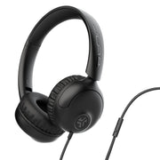 JLab HWSTUD2RBLK93 Studio 2 Wired Headphones with Lab Quality Sound, 3 EQ Settings, Foldable Design, Black