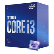 Intel Core i3-10100F Desktop Processor, 10th Gen Comet Lake, Quad-Core 3.6 GHz up to 4.3 GHz Turbo, 6MB Smart Cache, LGA 1200, 65W, Optane Memory Supported