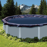Swimline 24 Foot Round Above Ground Swimming Pool Leaf Net Top Cover | CO918