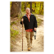 Brazos Walking Sticks Twisted Hickory Sapling Walking Stick - 58
