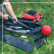 Penn Portable Gaga Ball Pit, 10ft Wide, Includes Inflatable Ball, Pump, Carry Bag