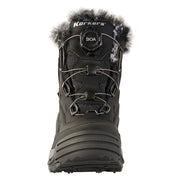Korkers Women's Snowmageddon BOA Insulated Waterproof Winter Boots, Black, Size 8