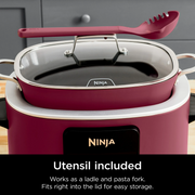 Ninja MC1000WM Possible Cooker 8.5qt Multi-Cooker with Triple Fusion Heat Technology, Cherry Tarte