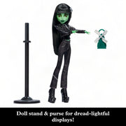 Mattel JKM49 Monster High x Universal Monsters Frankenstein Collector Doll with Black Clothes & Windmill Purse