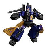 Blokees Transformers Galaxy Version 06 Parallel Universe Toy Figure Playset, Metallic Blue, 9-Piece Set, 71106