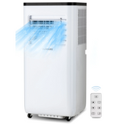 HUMSURE Portable Air Conditioners 6500 BTU (10000BTU ASHRAE) Room Air Conditioning Portable