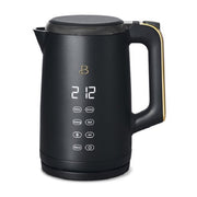 Beautiful KES5212-UL 1.7L Electric Kettle Programmable Temperature With Touch Activated Display, Black Sesame