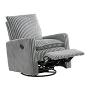 Soho Baby 81424523 Coventry Glider Recliner Corduroy Ash Gray