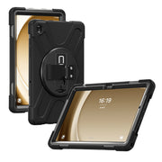 CODi Rugged Case for Samsung Galaxy Tab A9+, 11in, 360 Protection, Rotating Kickstand, Adjustable Hand and Shoulder Straps, Polycarbonate and Silicone, C30705084