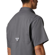 Columbia Tamiami II Short-Sleeve Button-Down Shirt - City Gray - 2XL