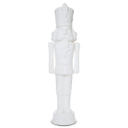 Holiday Time Paint Yourself DIY Animated White Giant Nutcracker Blow Mold, 6 feet