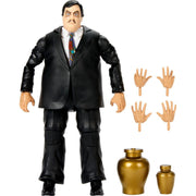 WWE Elite Collection Paul Bearer Action Figure, 6-Inch, TrueFX Detailing, 25 Points of Articulation, Swappable Hands, Iconic Accessories