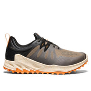 KEEN 1030740 Zionic Waterproof Hiking Shoes for Men - Brindle/Bright Marigold - 10.5M