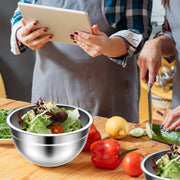 TINANA MBS6pack-006 Stainless Steel Mixing Bowls Set, 6Pack-Multi
