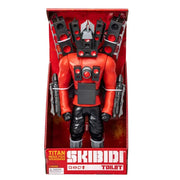 Skibidi Toilet Titan Speakerman 24-Inch Collectible Action Figure, Blue and Black - Material: Plastic