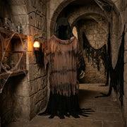 Way To Celebrate Animated 84-Inch Reaper with Lantern, Motion Activated, LED Illuminated, Halloween Outdoor Decor