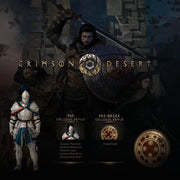 Plaion Crimson Desert Video Game Standard Edition Action Adventure RPG (PlayStation 5)