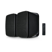 SOUND PRO SPS-1000-BK Dual Bluetooth Indoor & Outdoor Loud Speaker Pair (Black)