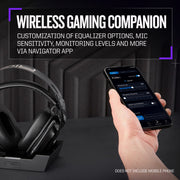 Nacon RIG 900 MAX HX Dual Wireless Gaming Headset, Dolby Atmos 3D Audio, Bluetooth 5.2, Multi-Function Charging Base, Black, 10-1647-01