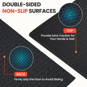 THAILE Extra Large Exercise Mat, 7x5 ft, 1/3 Inch Thick, Non-Slip High-Density TPE Foam, Durable Workout Mat for Yoga and Cardio