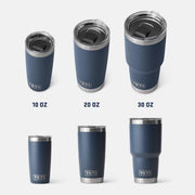 YETI Rambler 20 oz Insulated Tumbler with MagSlider Lid, Stainless Steel, Cape Taupe