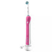 Oral-B Pro 1000 Crossaction Rechargeable Electric Toothbrush, Pink