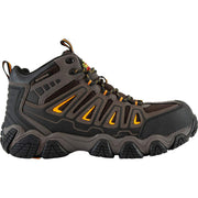 Thorogood Crosstrex Mid Waterproof Composite Toe Work Boots, Brown/Orange, Size 11 Wide, 804-4291