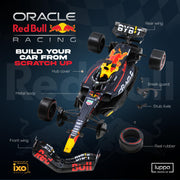 Luppa Formula 1 RB19 Model Kit, 1:18 Scale, 140-Piece Die-Cast Collectible Inspired by Checo Prez and Max Verstappen