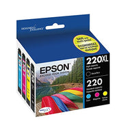 Epson T220XL-BCS Ultra 220XL/220 High Yield Black and Standard Color 4/Pack
