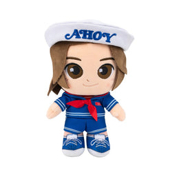 Jazwares Stranger Things Dustin 8 Inch Plush and Steve Harrington Season 3 8 Inch Plush Soft Toys with Special Embroidery