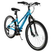 Concord Bikes 24 in Hybrid Commuter Bike, 21-Speed Drivetrain, Sky Blue, Fits Riders 4 ft 6 in-5 ft 6 in