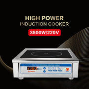 ChuShiFu Commercial Pots 3500W/240V Induction Cooktop Range Countertop Burners Hot Plate for Kitchen Restaurants
