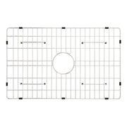 Signature Hardware Metal Basin Rack, Stainless Steel, 26-3/4 in L x 17 in W, Sink Accessory, 560559