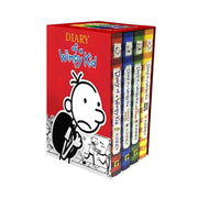 Harry N. Abrams Diary of a Wimpy Kid Box of Books 1-4 Revised - by Jeff Kinney (Hardcover)