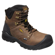KEEN Utility 1026487 Independence Waterproof Carbon Toe Work Boots for Men - Dark Earth/Black - 13W