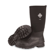 Muck CHH-000A-BL-110 The Original Boot Chore Tall Rubber Boots for Men Black 11M
