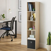 Mainstays MS5336278612066 5 Cube Vertical Storage Organizer, Spring Pine