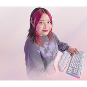 Logitech 920-010642 G713 Wired Mechanical Gaming Keyboard with LIGHTSYNC RGB Lighting, White Mist