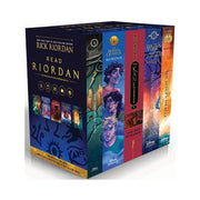 Disney Publishing Group Percy Jackson & the Olympians: Read Riordan: Five-Book First-in-Series Paperback Box Set (Paperback)