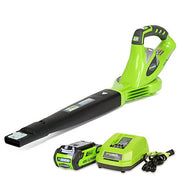 GreenWorks, GW24252, G-MAX 150 MPH 135 CFM 40-Volt Electric Sweeper